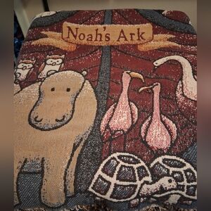 Noahs Ark Tapestry Blanket